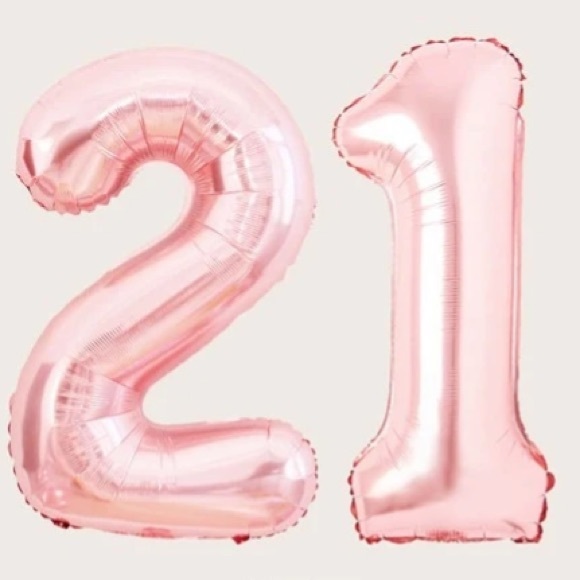 Other - ❣️LAST SET❣️32 Piece Set! 21st Birthday Pink Balloon Set - 32 Pieces in All!